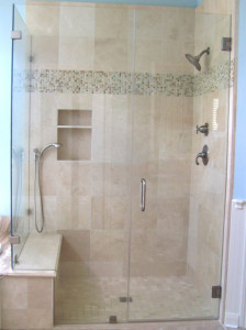 Tempered Glass Shower Enclosure Bathroom Shower