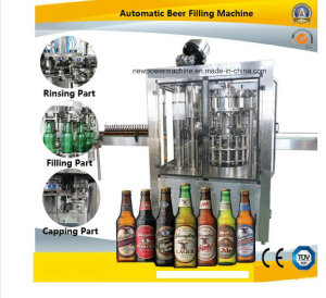 Glass Bottle Beer Automatic Filling Line